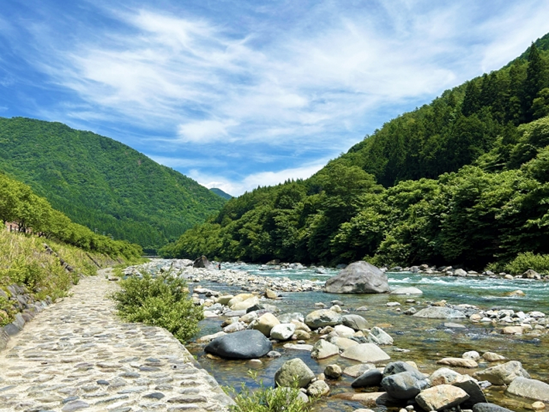 下呂の風景