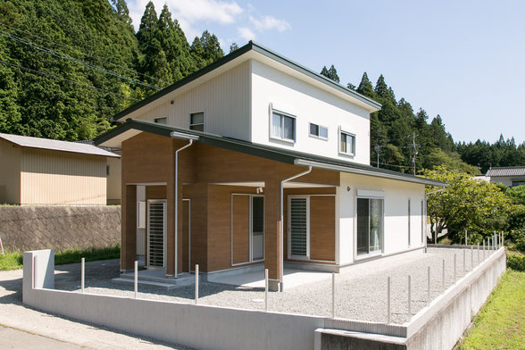カントリーな雰囲気のオシャレな家
