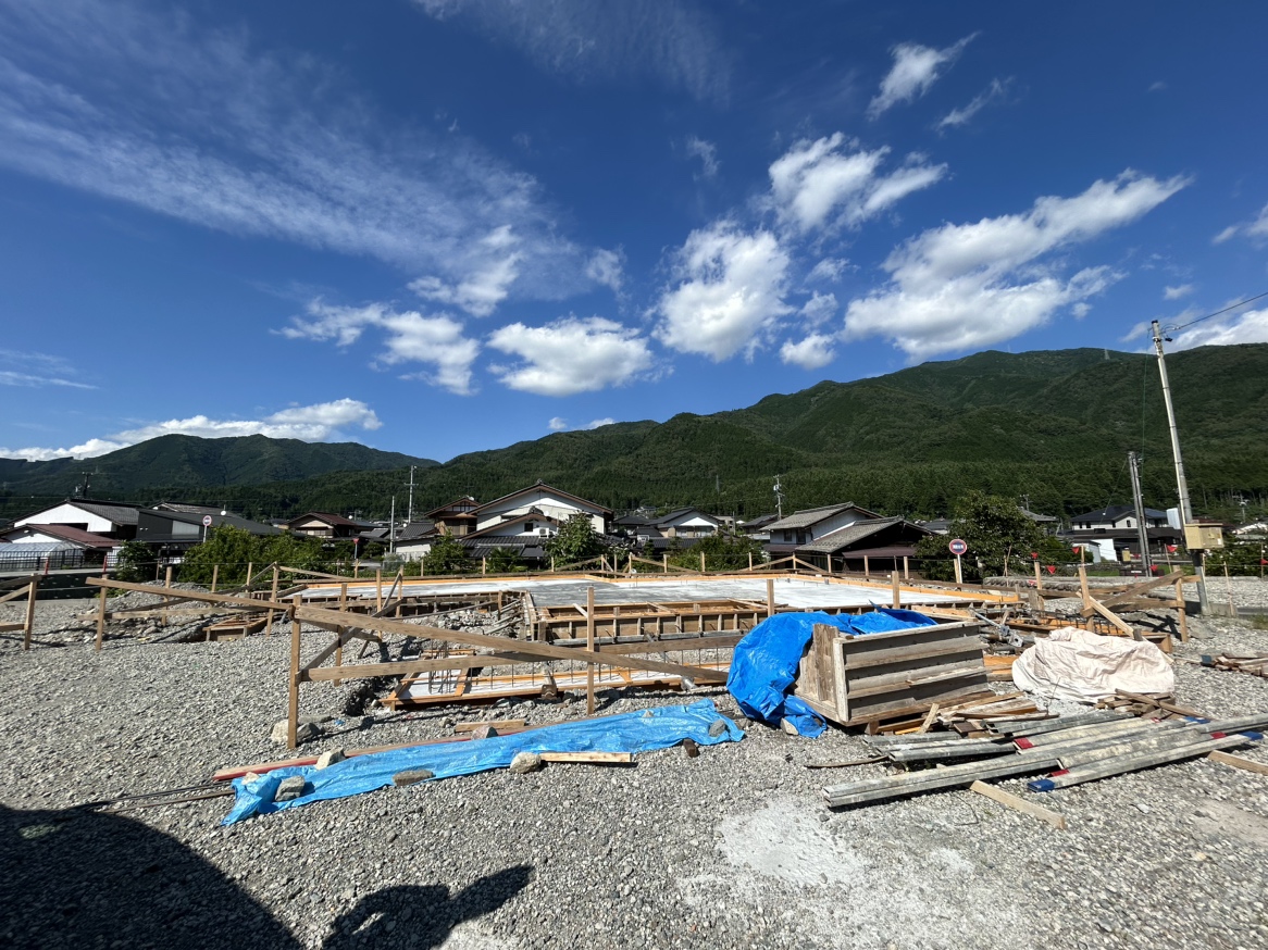 工事進んでます